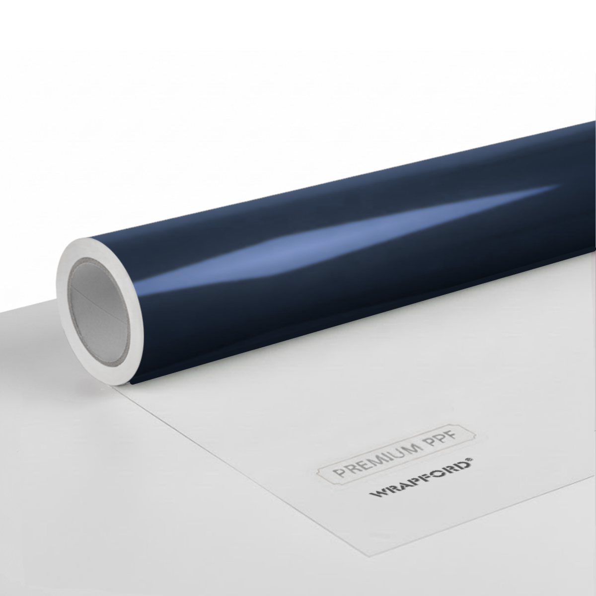 Vysoce lesklá sametově modrá samoopravná fólie