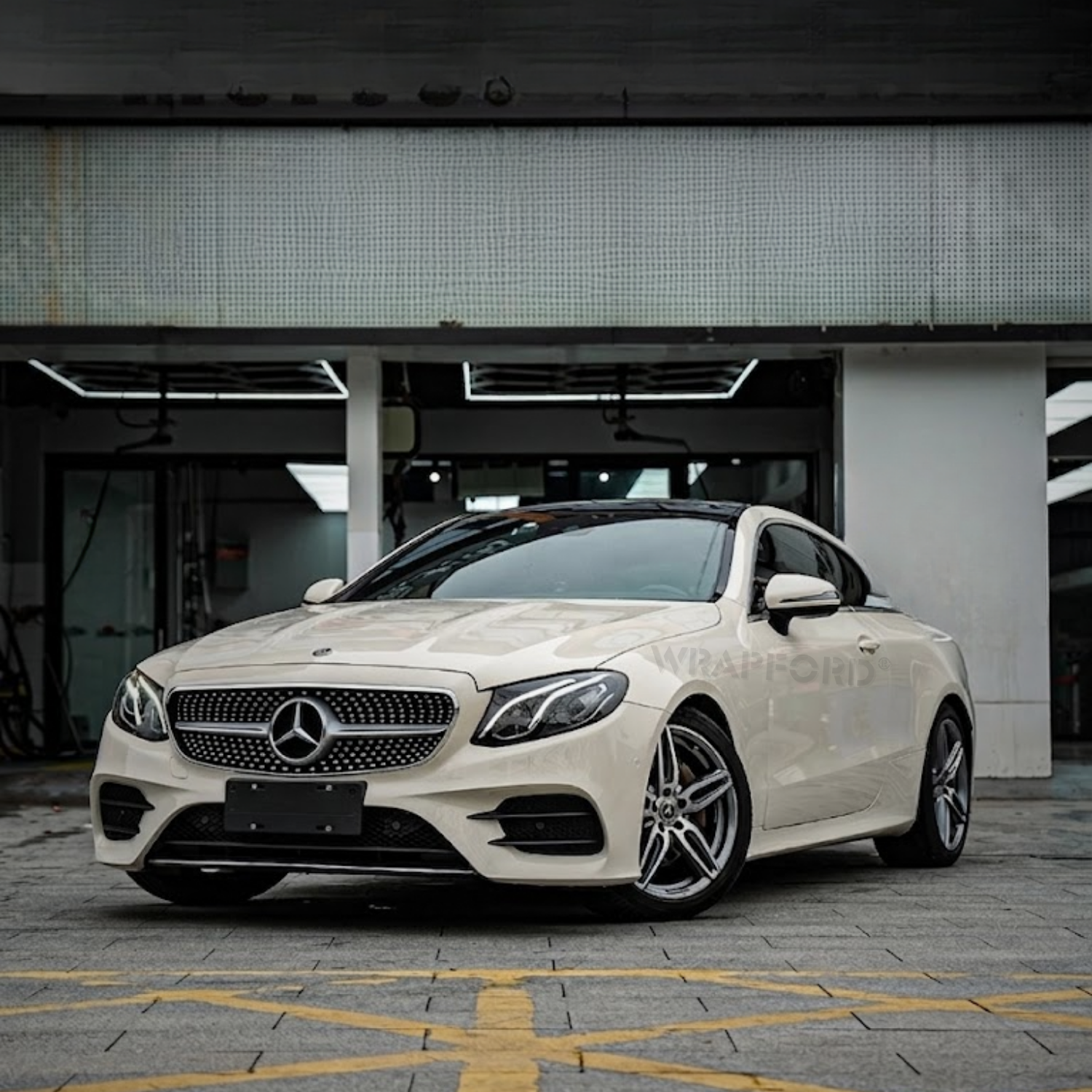 Colantare Auto Super Lucios Crem Alb