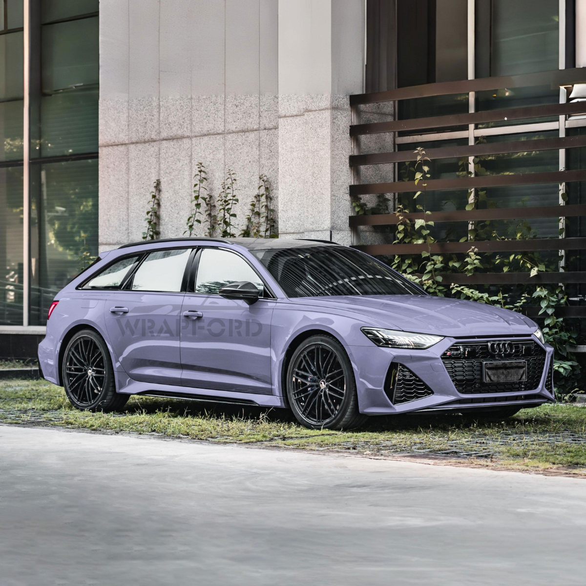 Hochglänzende Vinylfolie in Lavendelviolett