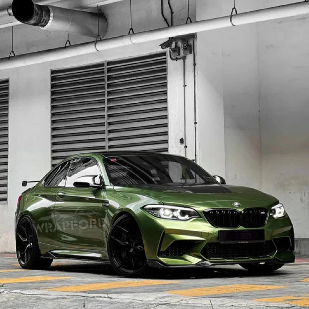 Gloss Metallic Mamba Green Self-Healing Film