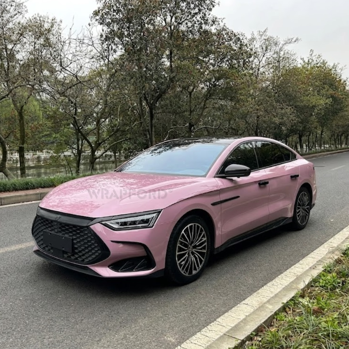 Film auto-cicatrisant à brillance élevée rose mauve