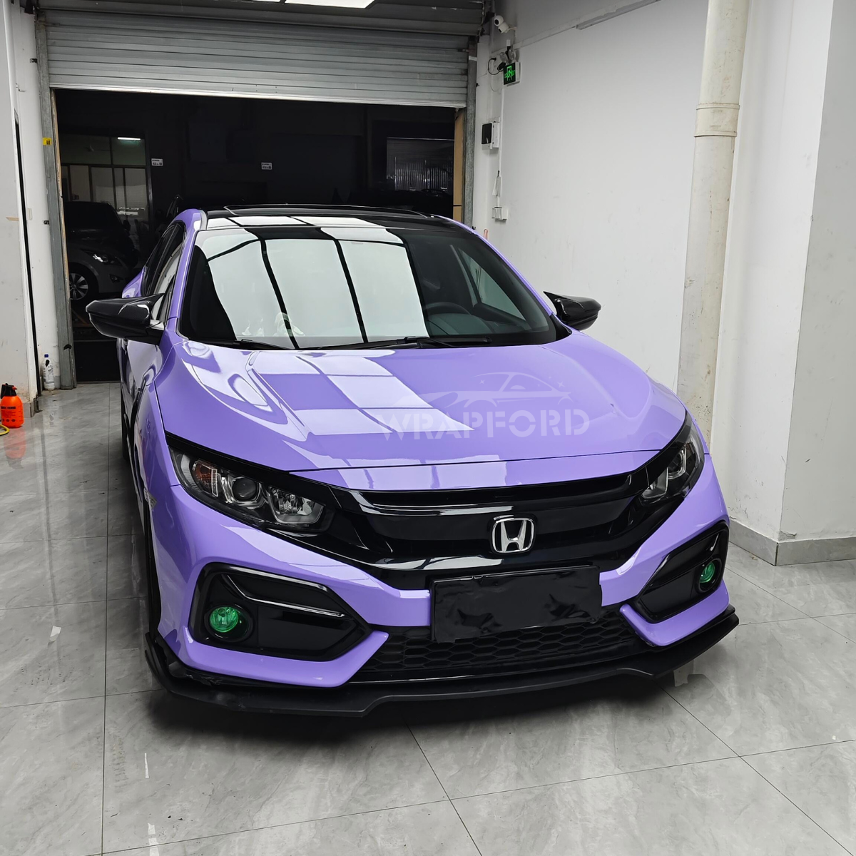 High Gloss Soft Lilac Vinyl Wrap