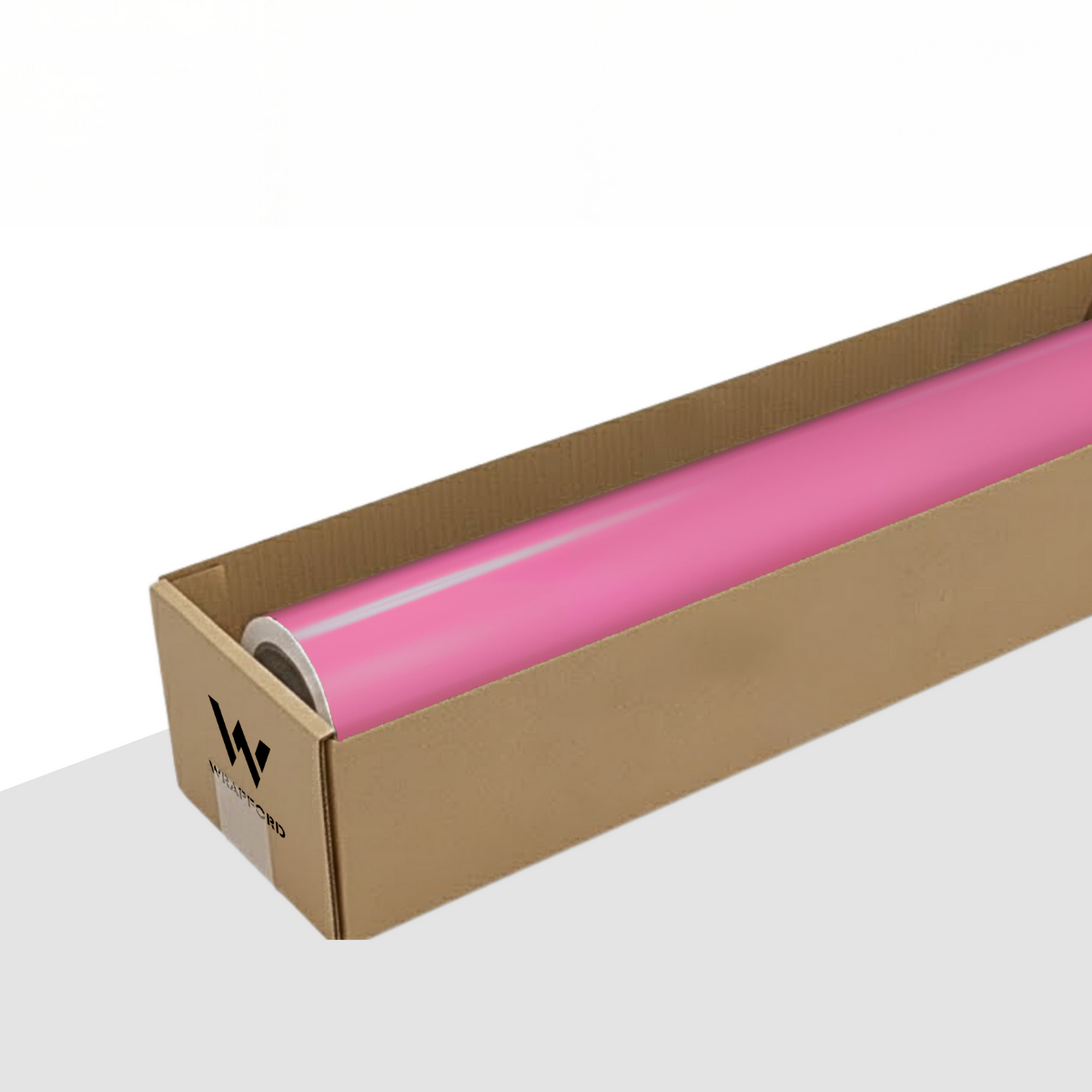 High Gloss Candy Pink Vinyl Wrap