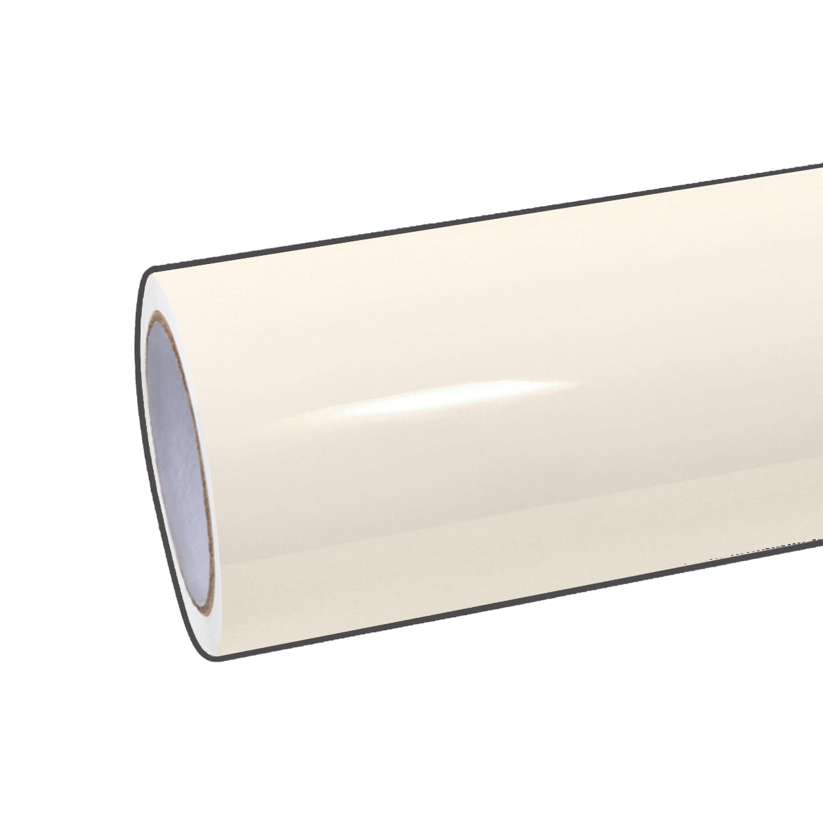 Film vinyle blanc crème mat pour voiture