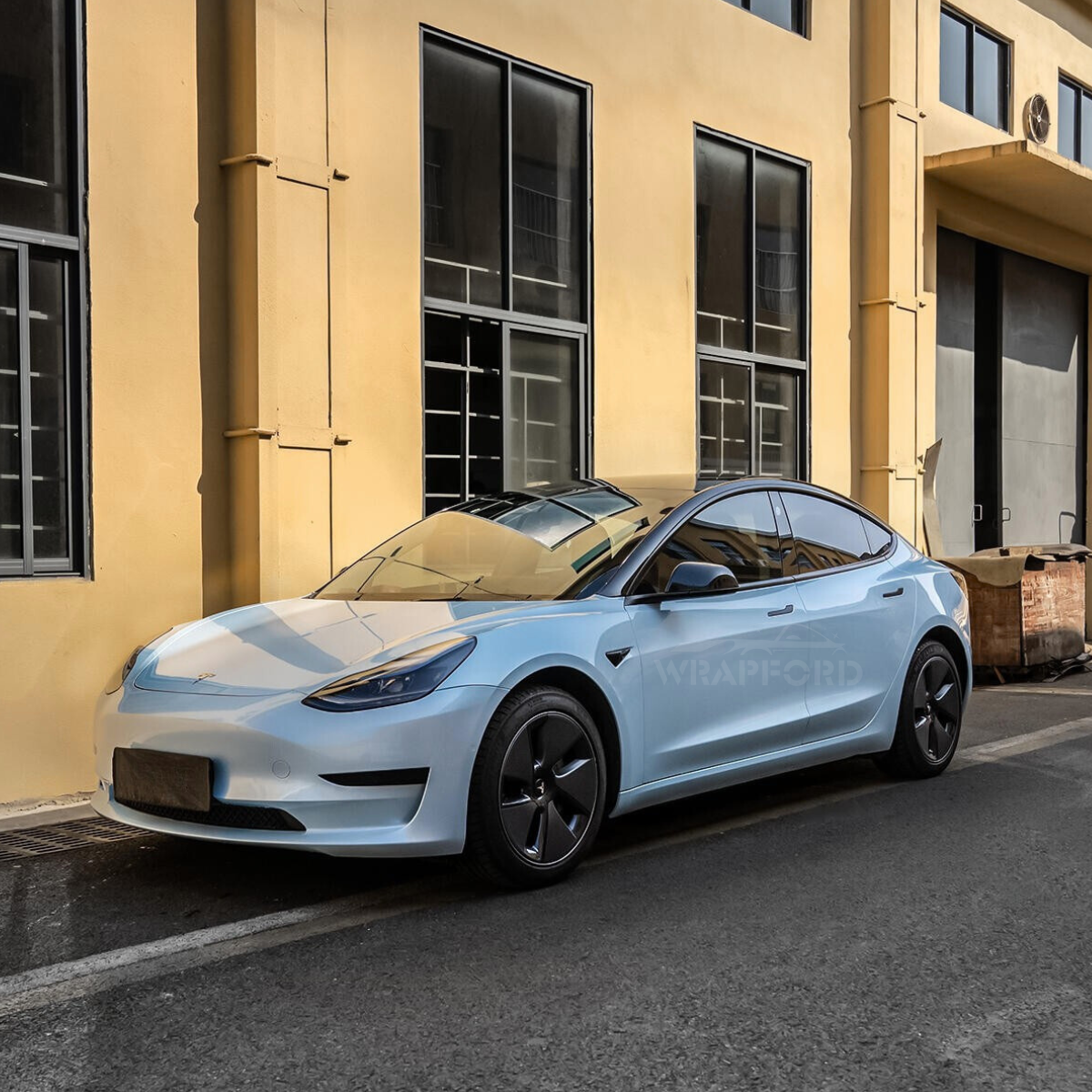 High Gloss Jazz Blue Vinyl Wrap