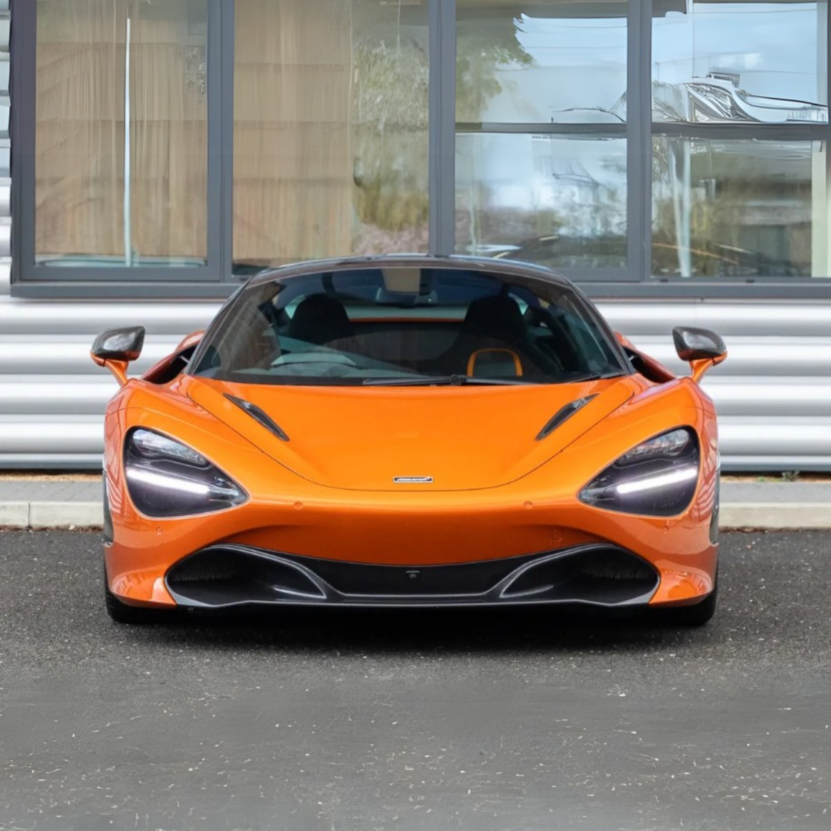 High Gloss McLaren Orange Vinyl Wrap