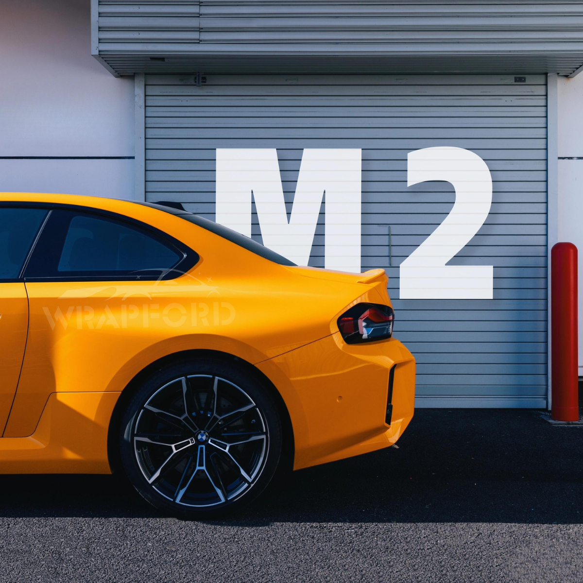 High Gloss McLaren Orange Vinyl Wrap
