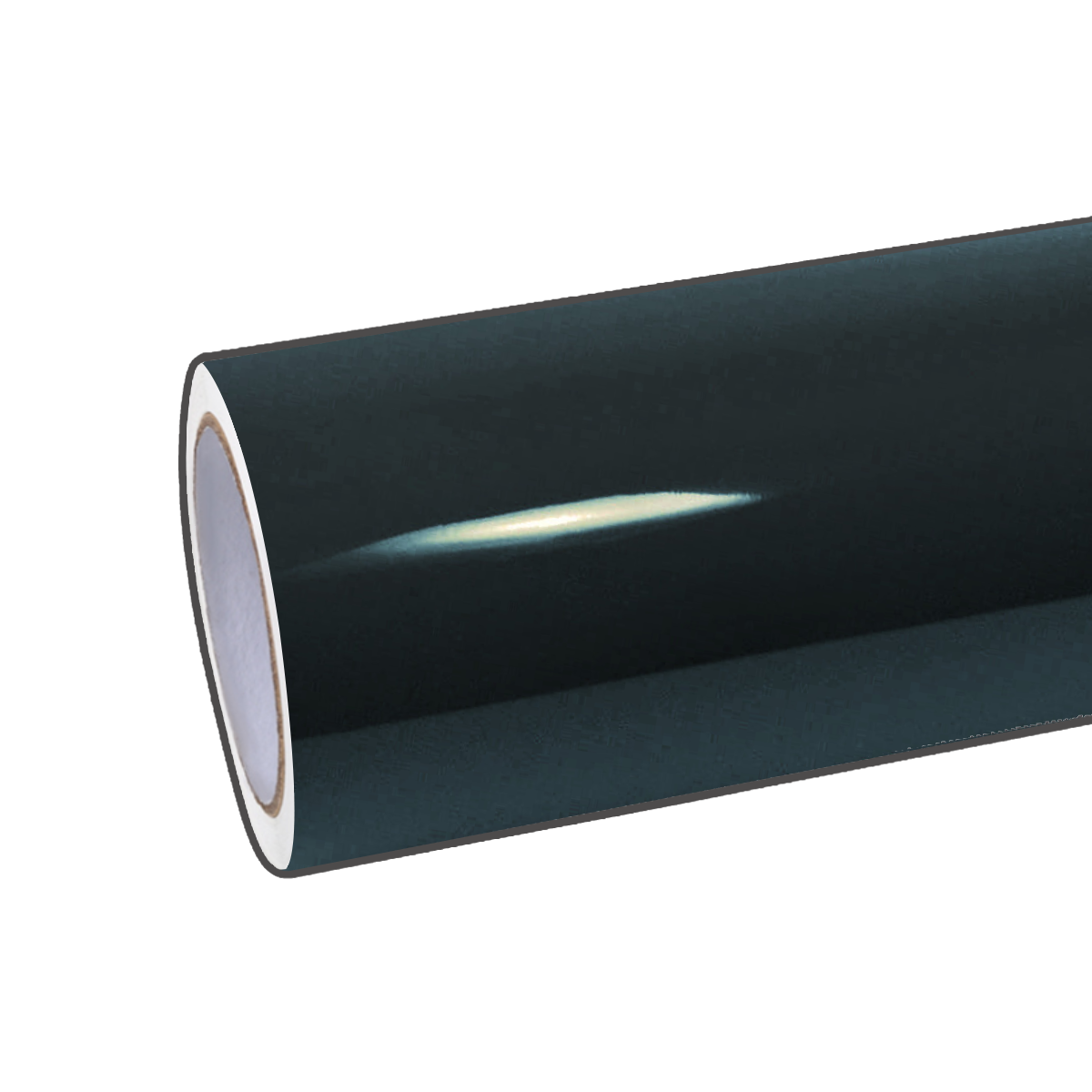 Hochglänzende Vinylfolie in Khakigrau