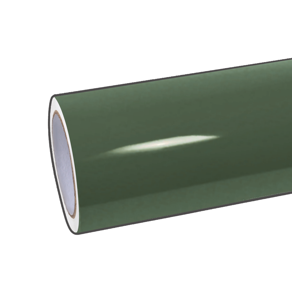 High Gloss Olive Drab Vinyl Wrap