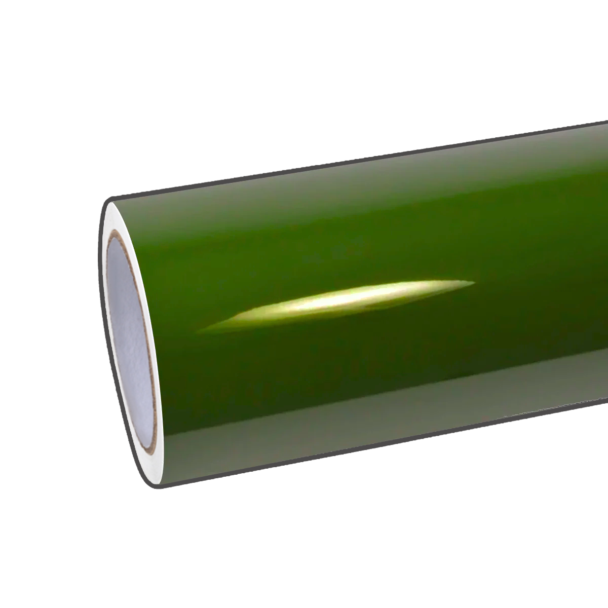 Film vinyle vert olive brillant