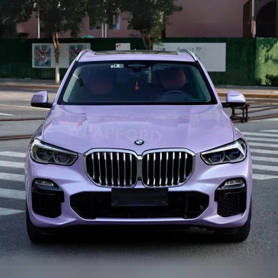 Gloss Metallic Silver Lavender Self-Healing Film