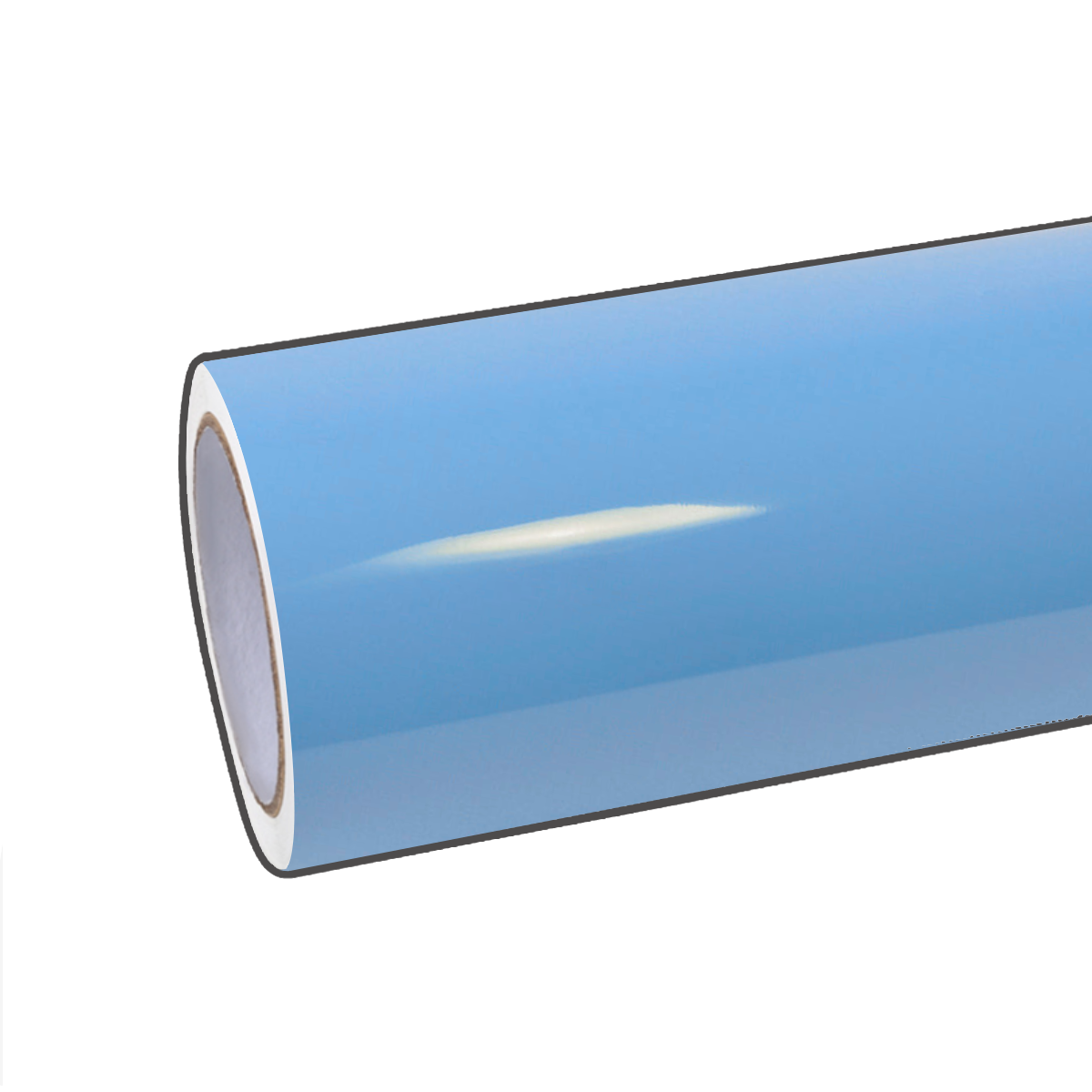 Film vinyle bleu fantôme gris brillant