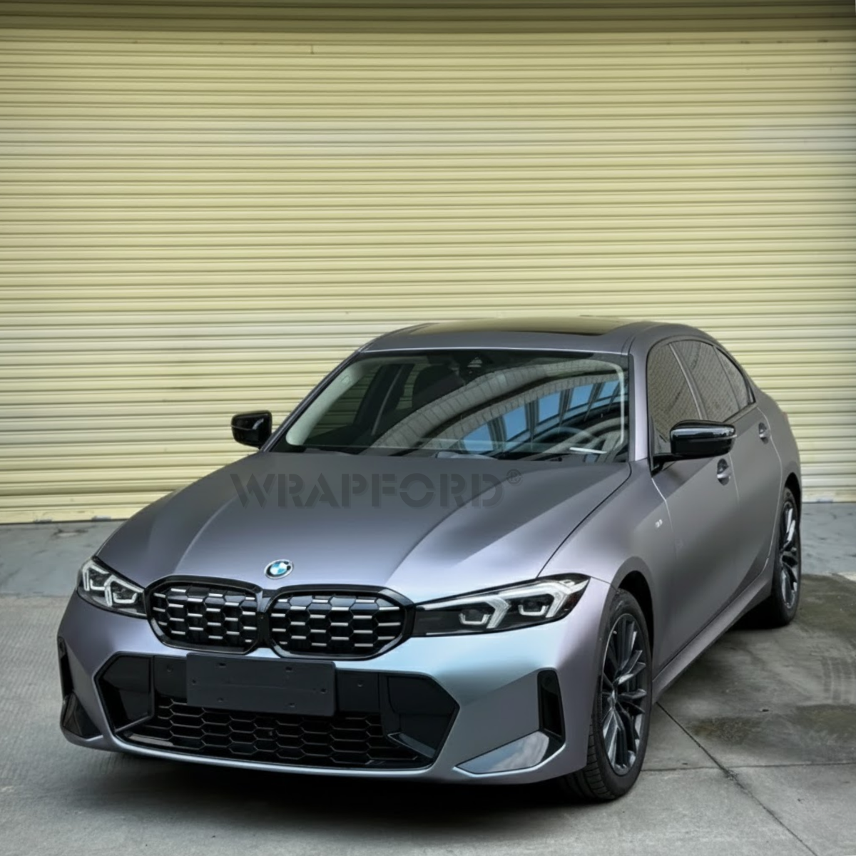 Matte Capri Grey Purple Self-Healing Film