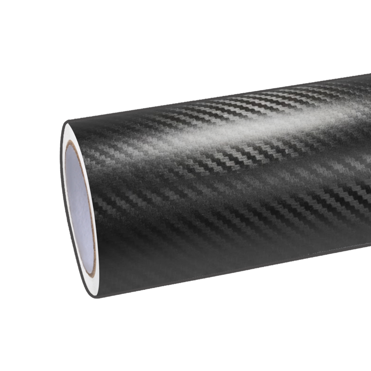 Matte Carbonfaser-Schwarz-Vinylfolie