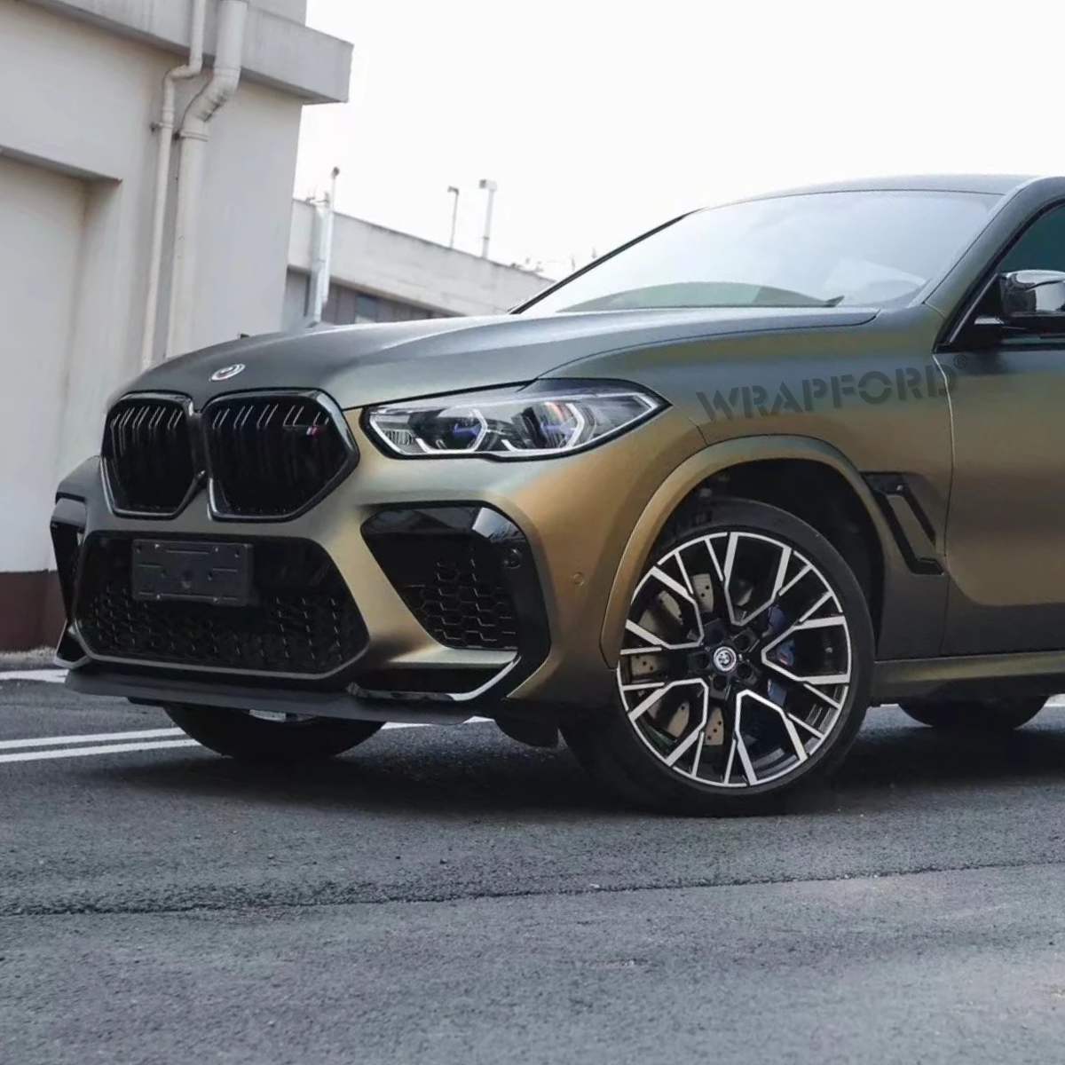 Matte Golden Green | Gekleurde PPF – WRAPFORD