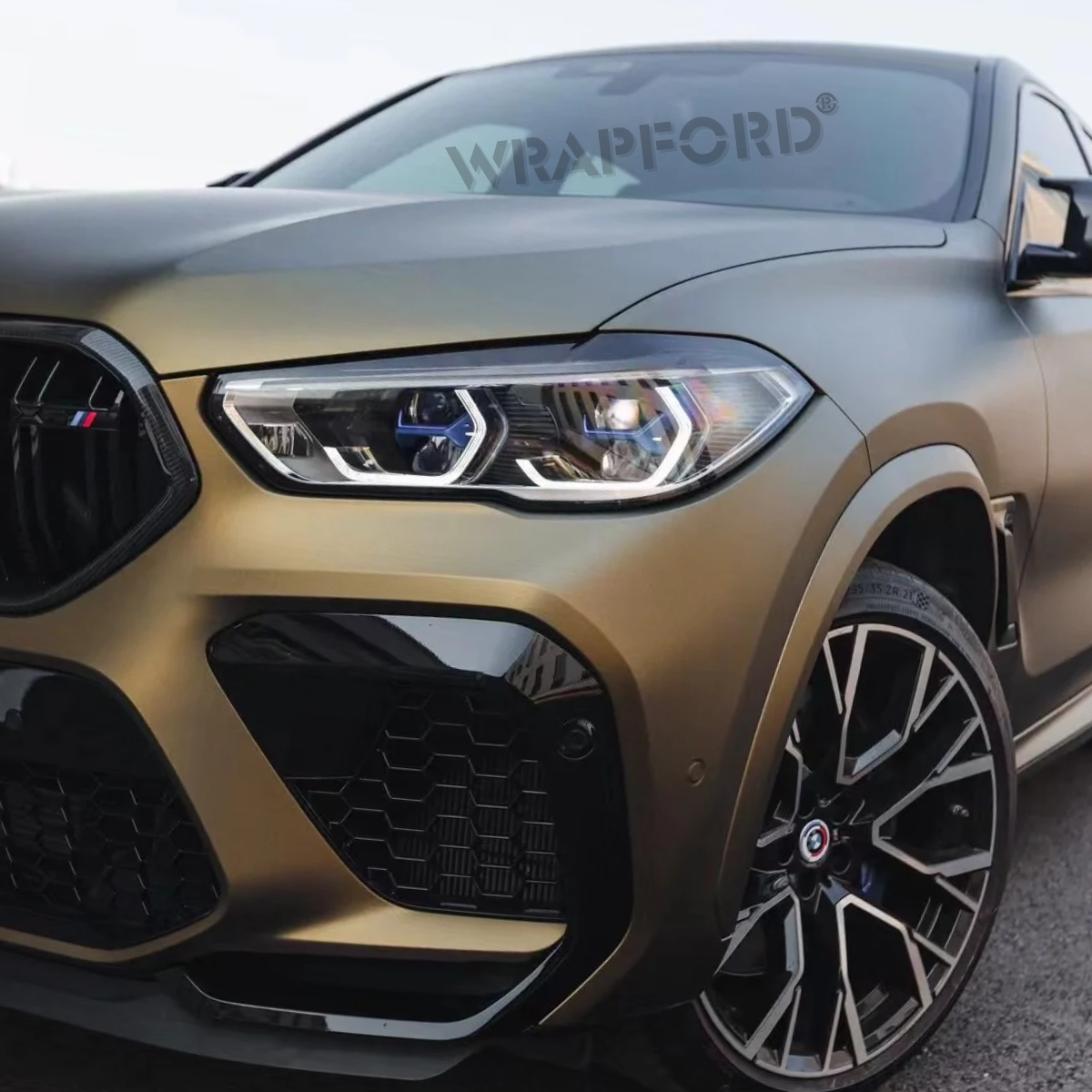 Matte Golden Green | Gekleurde PPF – WRAPFORD