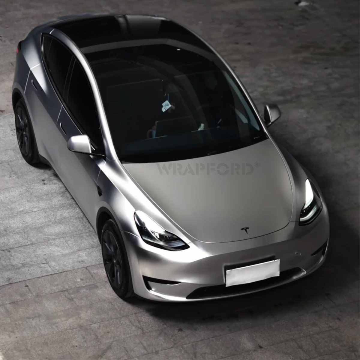 Folie vinilică auto metalic mat Alexander Argintiu