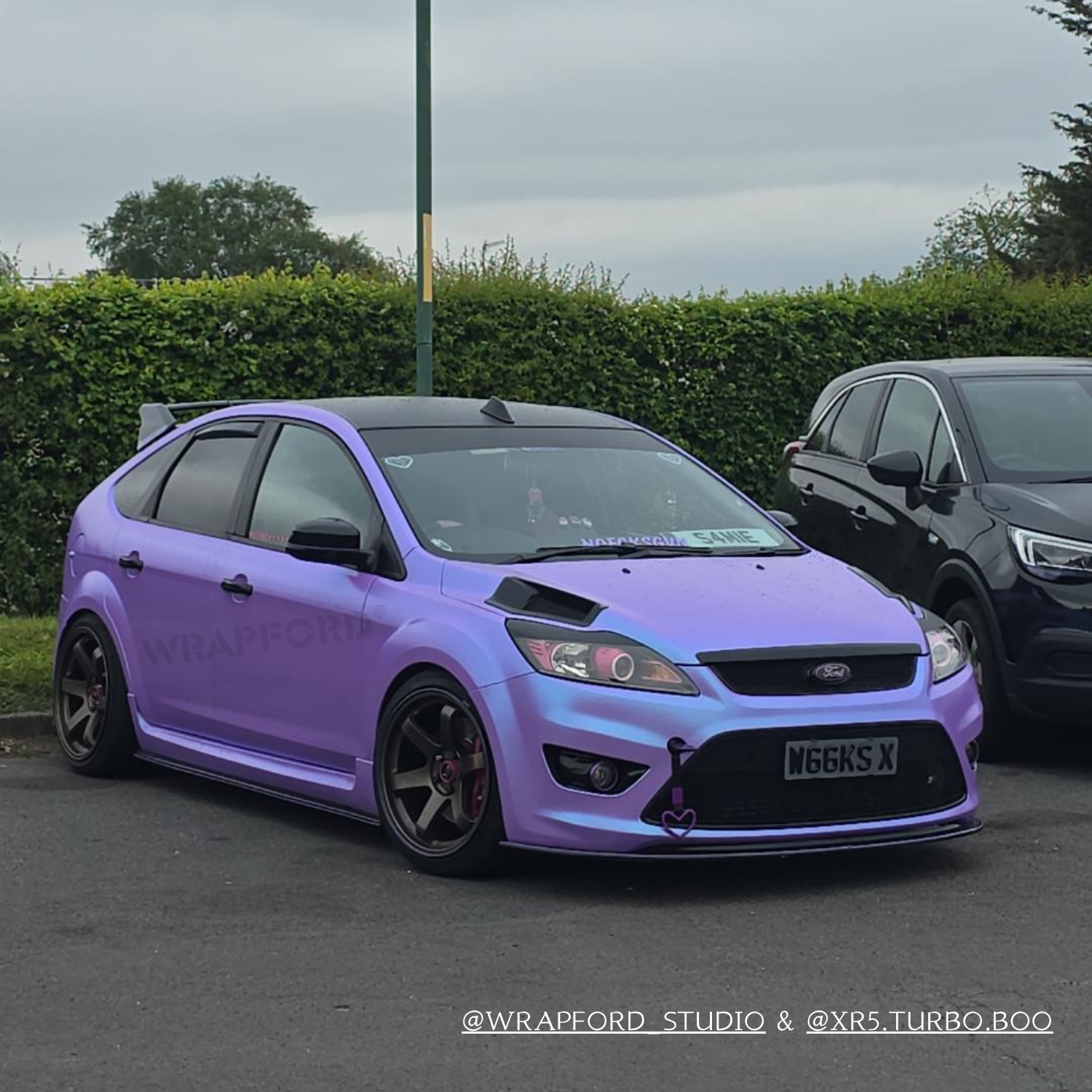 Matte Metallic Frosty Blue Vinyl Wrap