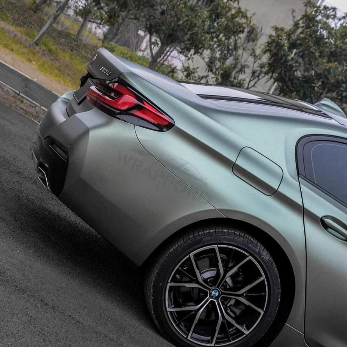 Mate Metallic Vinyl Wrap | Greyish Green – WRAPFORD