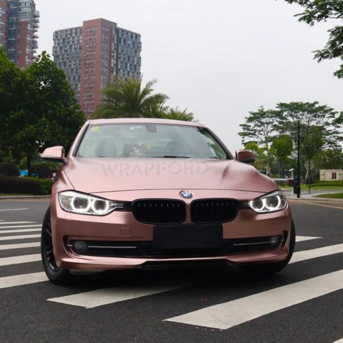 Matte Metallic Roségold Vinylfolie