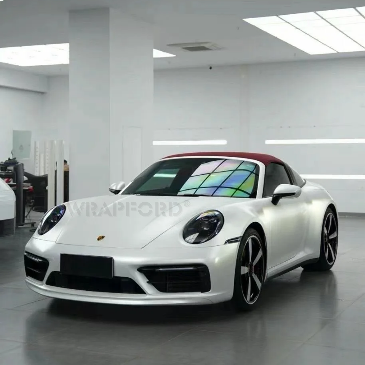 Matte Mineral White Self-Healing Film