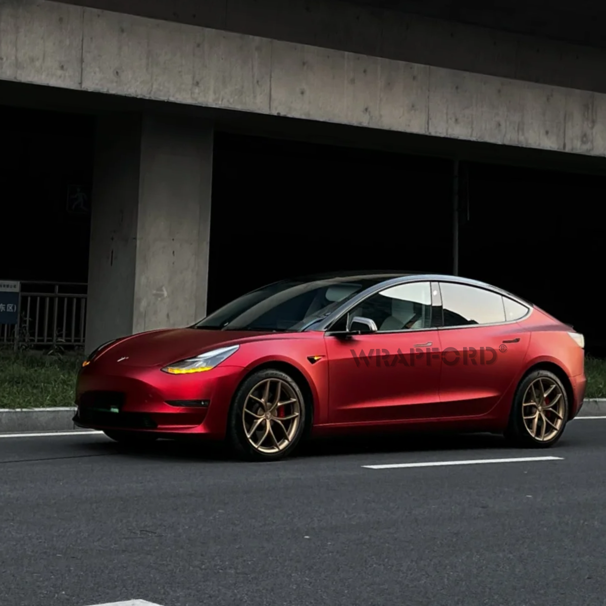 Matte Mystic Flame Ruby Self-Healing Film