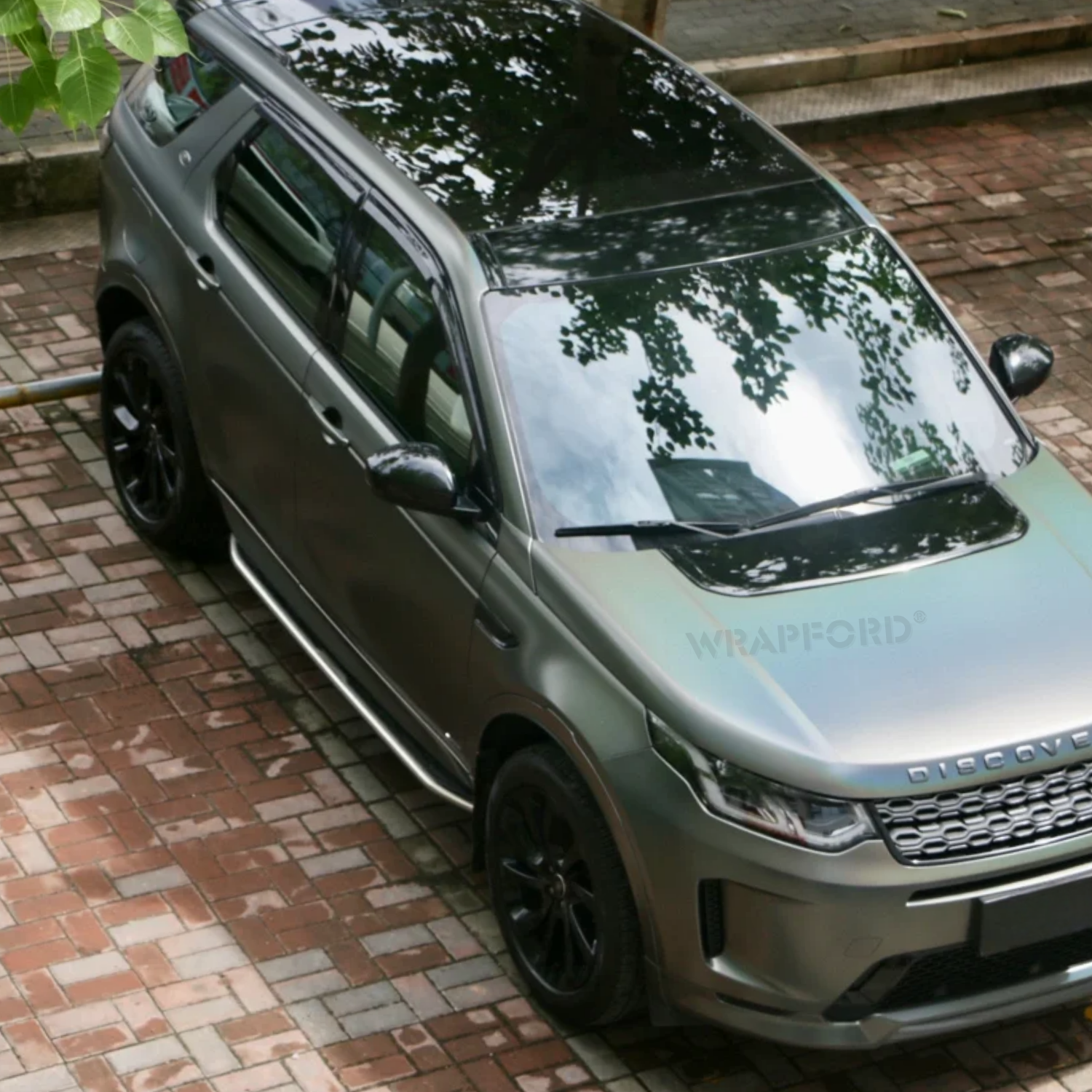 Matte Rainbow Grey Vinyl Wrap