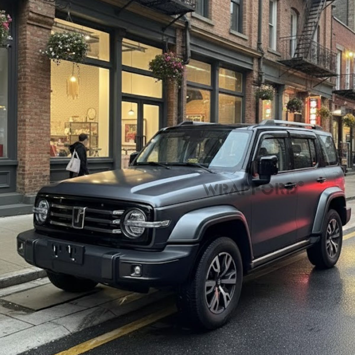 Matte Shadow Knight Grey Self-Healing Film