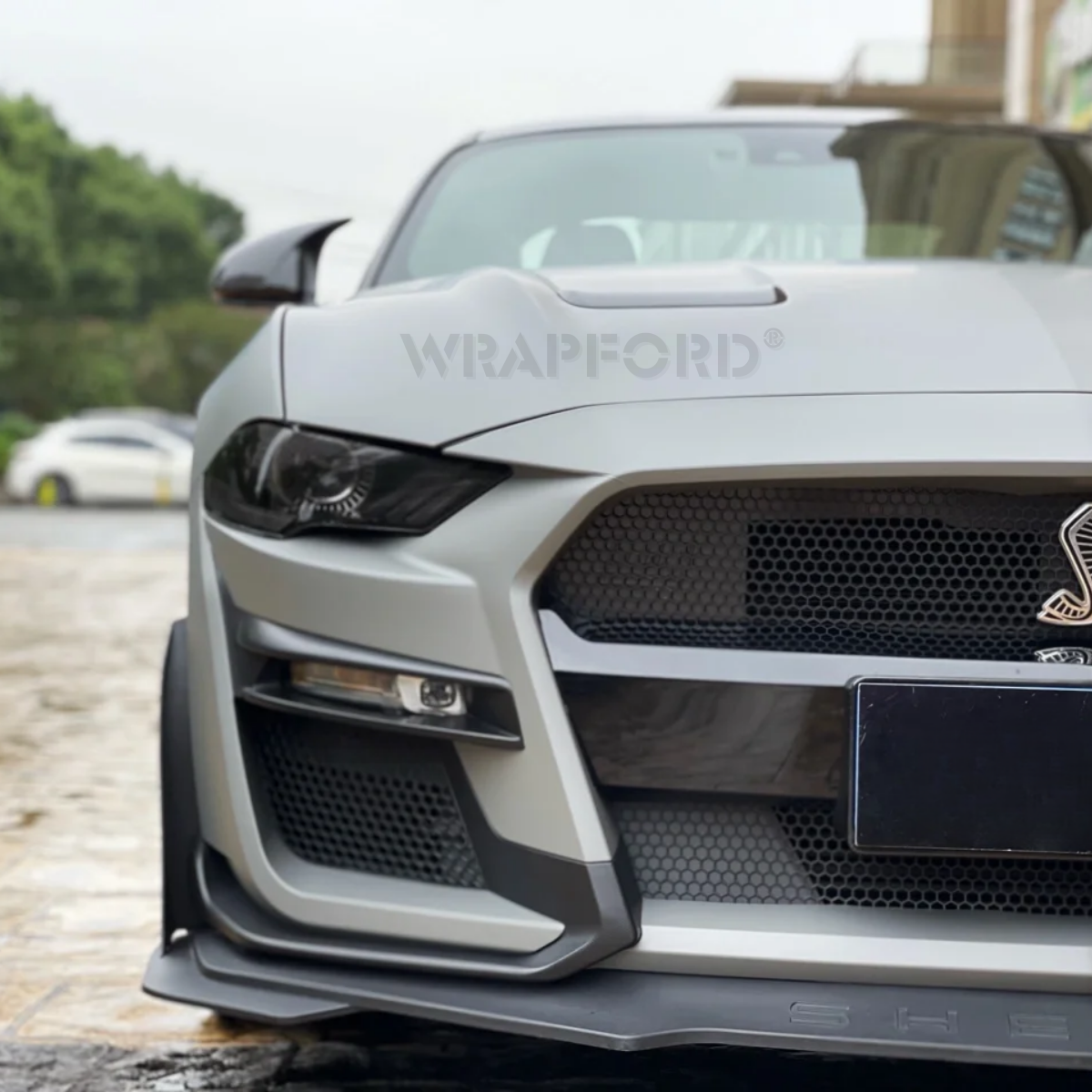 Matte Shark Grey Self-Healing Film