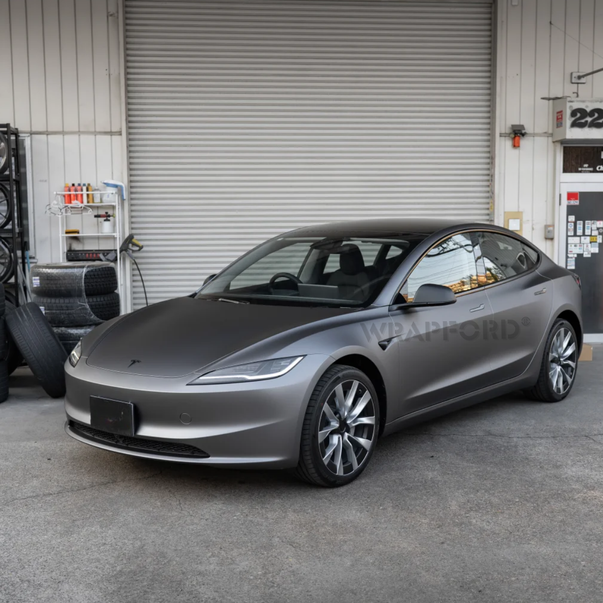 Matte Ultra Deep Grey Self-Healing Film