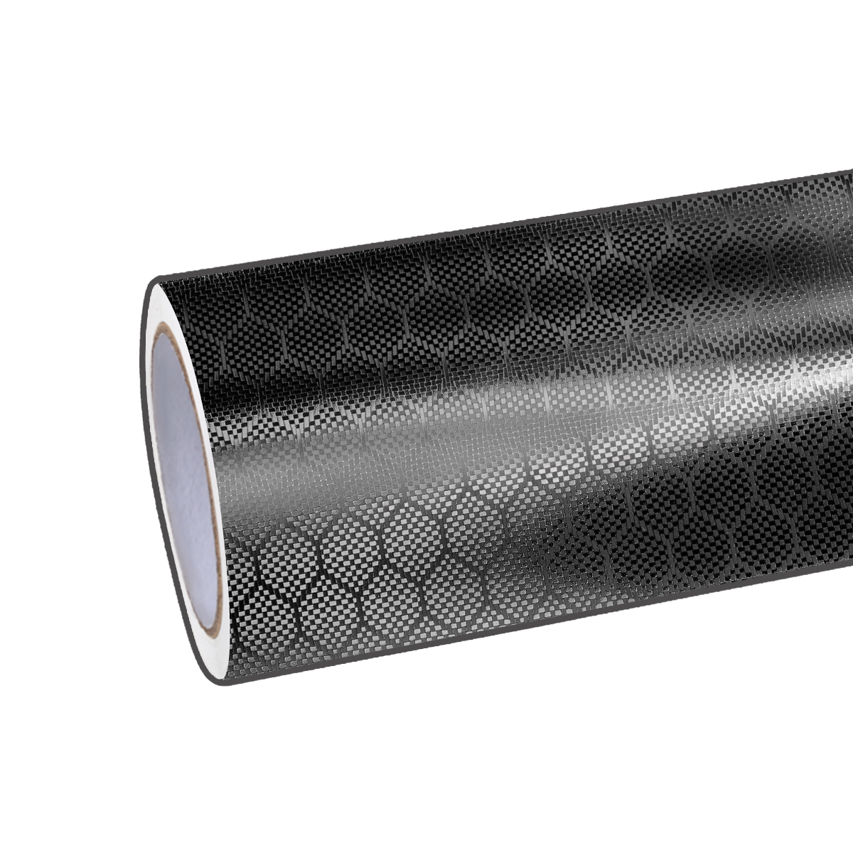 Matte Carbon Hexagonal Vinyl Wrap