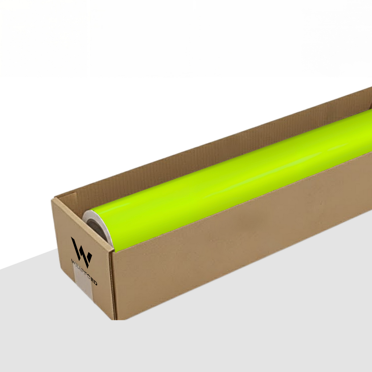 Matte Chartreuse Yellow Vinyl Car Wrap