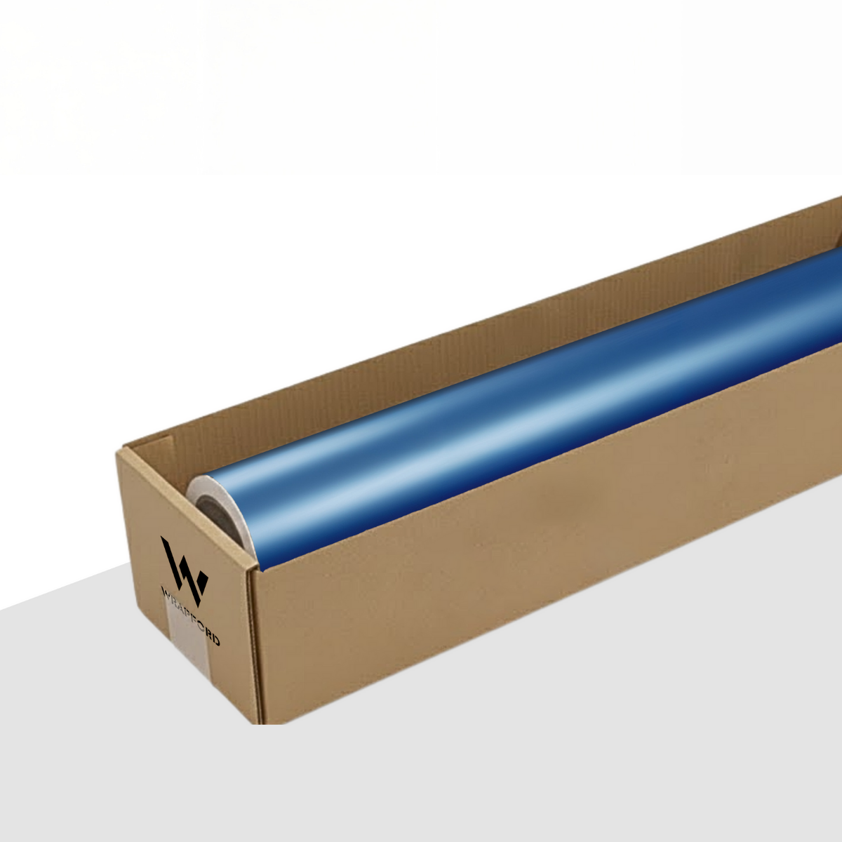 Matte Metallic Blue Fog Vinyl Wrap