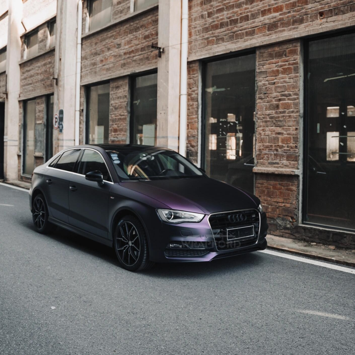 Matte Metallic Midnight Magic Purple Wrap