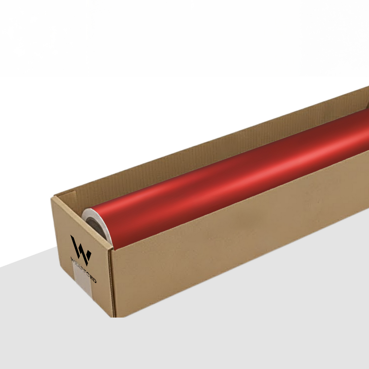 Matte Metallic Torch Red Vinyl Wrap