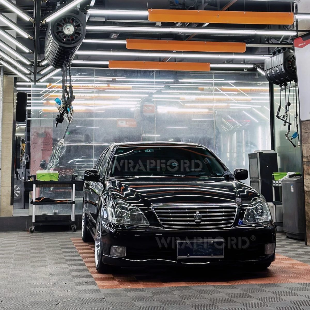 Gloss Midnight Black Self-Healing Film