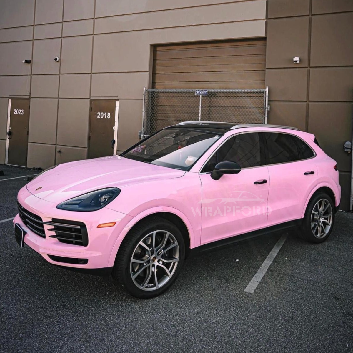 High Gloss Cherry Pink Vinyl Wrap