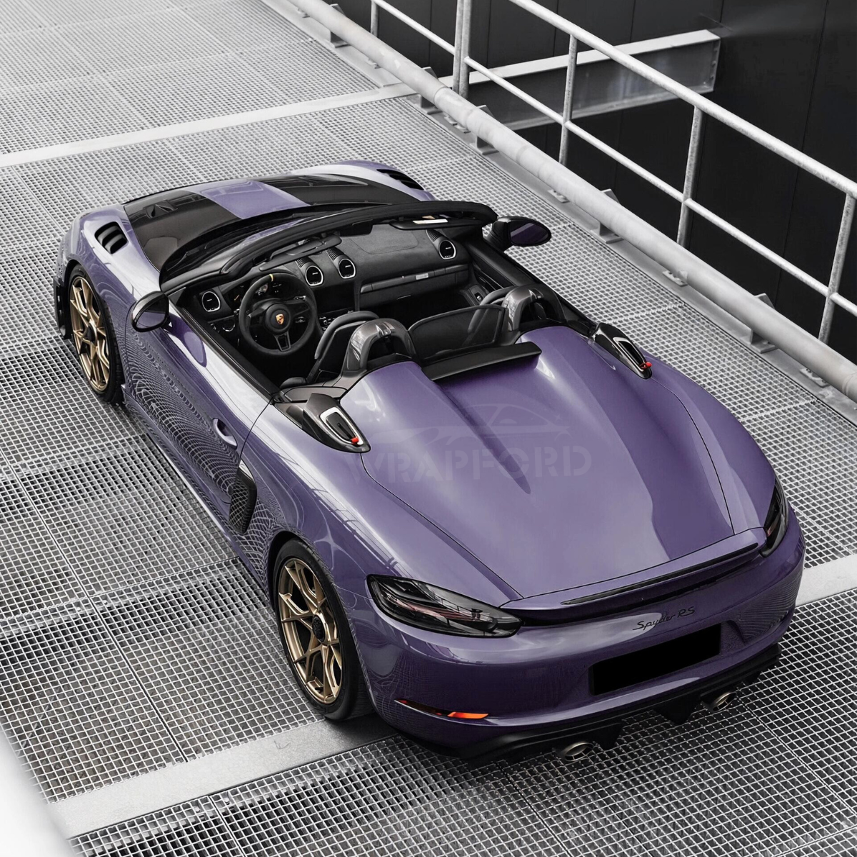 High Gloss Lavender Purple Vinyl Wrap