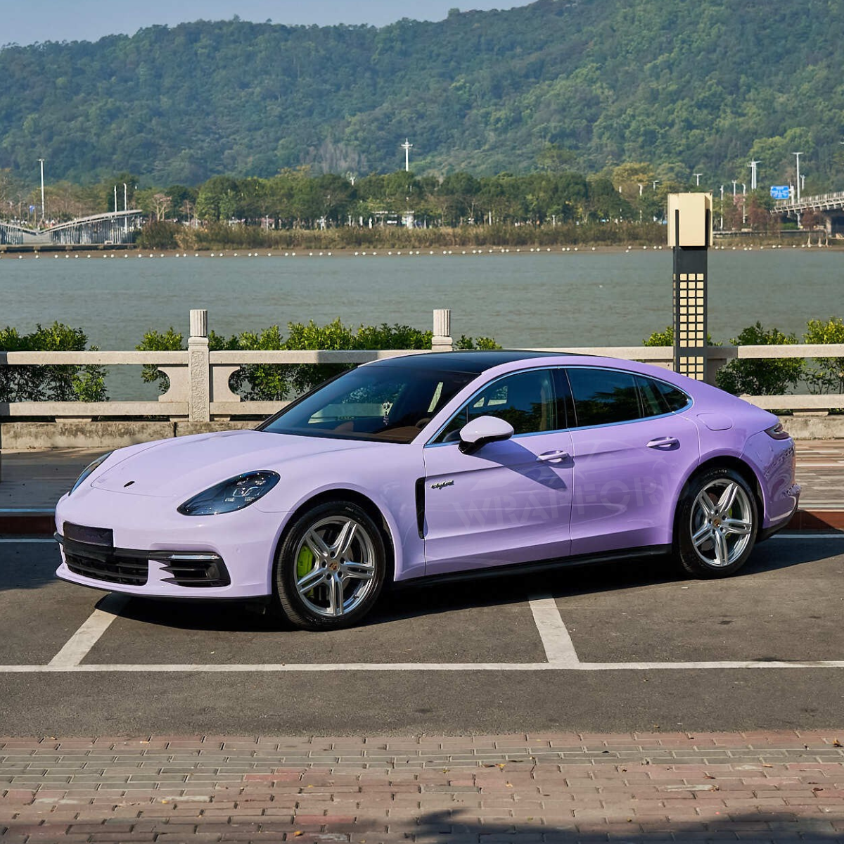 High Gloss Violet Purple Vinyl Wrap