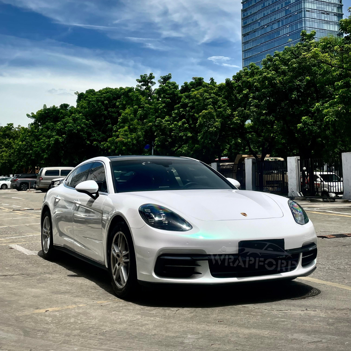 Matte Aurora White Wrap (TPU)