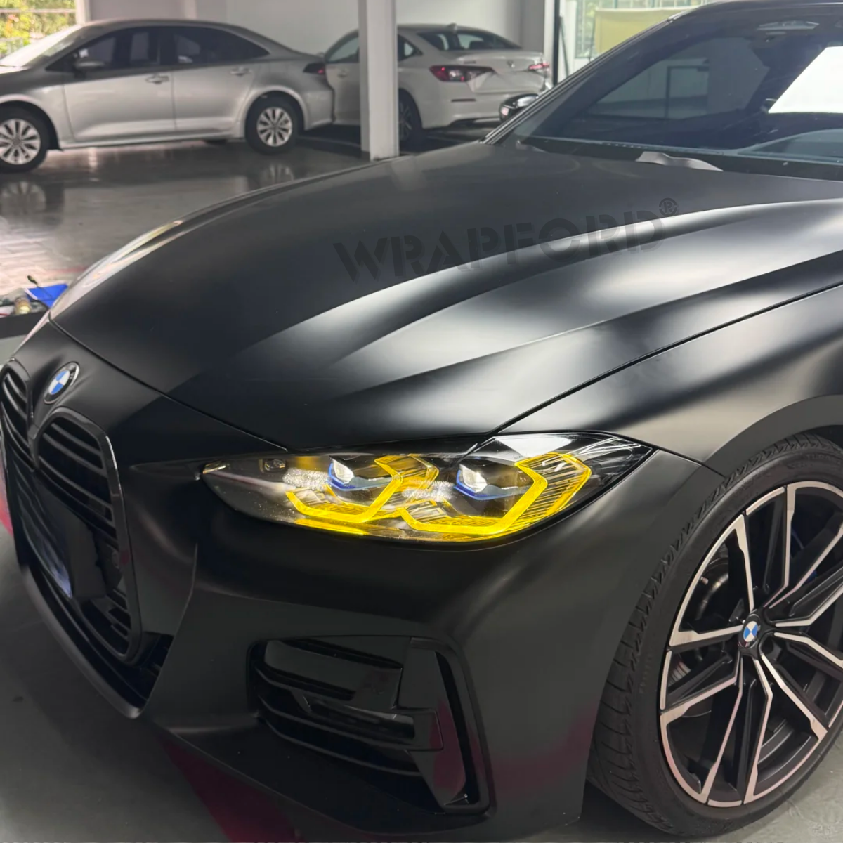 Satin Ceramic Black Self-Healing Film