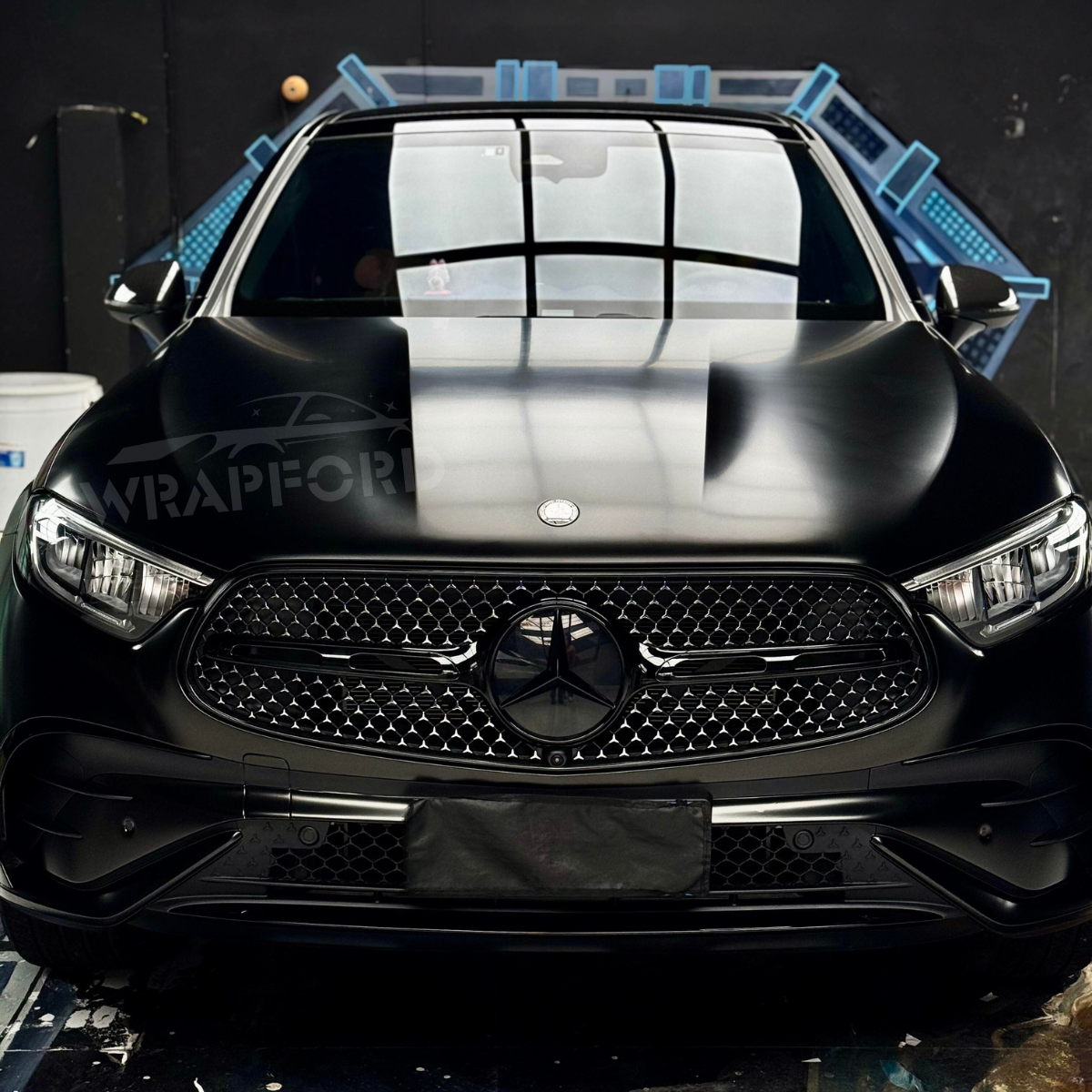 Satin Vinyl Wrap | Tactical Black – WRAPFORD