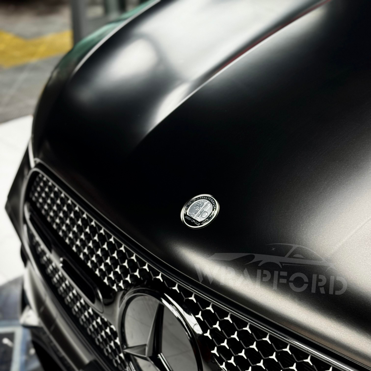 Satin Vinyl Wrap | Tactical Black – WRAPFORD