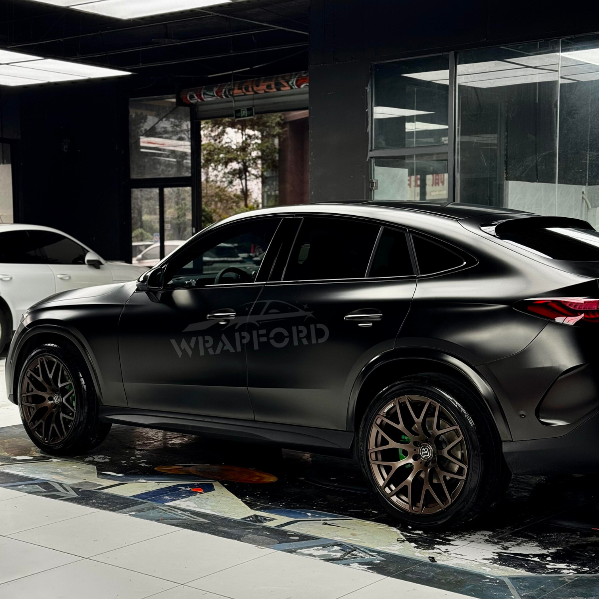 Satin Vinyl Wrap | Tactical Black – WRAPFORD