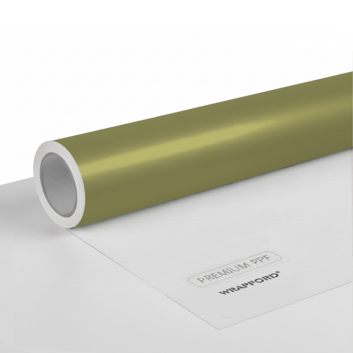 Satin Metallic Combat Green Self-Healing Film