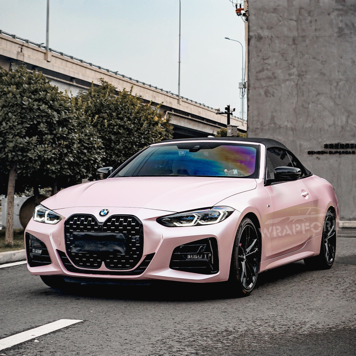 Matte Metallic Chrome Vinyl | Sakura Pink – WRAPFORD