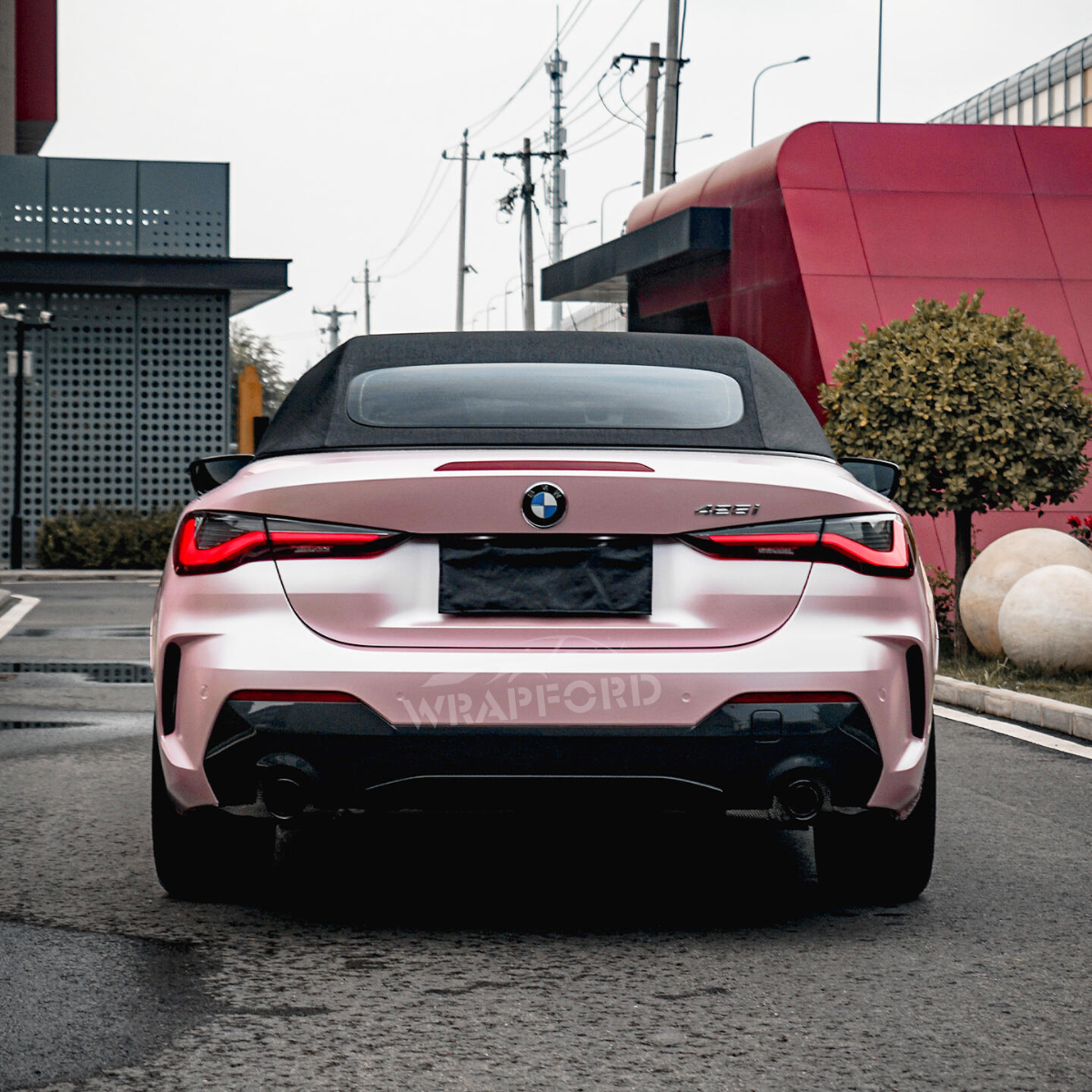 Matte Metallic Chrome Vinyl | Sakura Pink – WRAPFORD