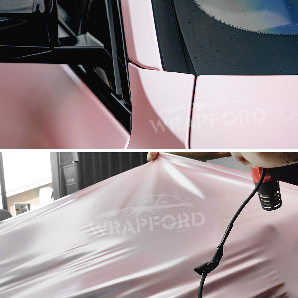 Matte Metallic Chrome Vinyl | Sakura Pink – WRAPFORD