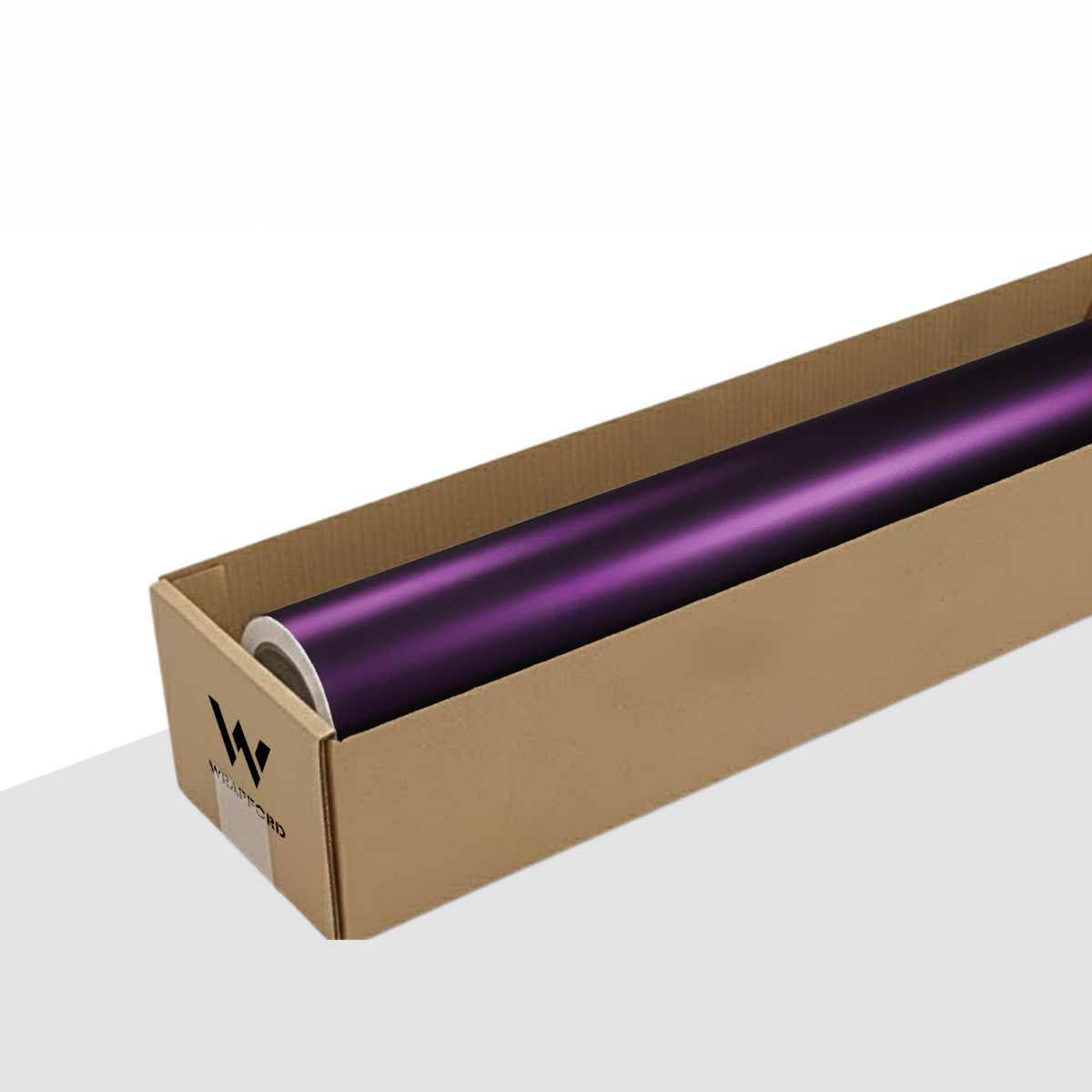 Satin Chrome Purple Vinyl Car Wrap