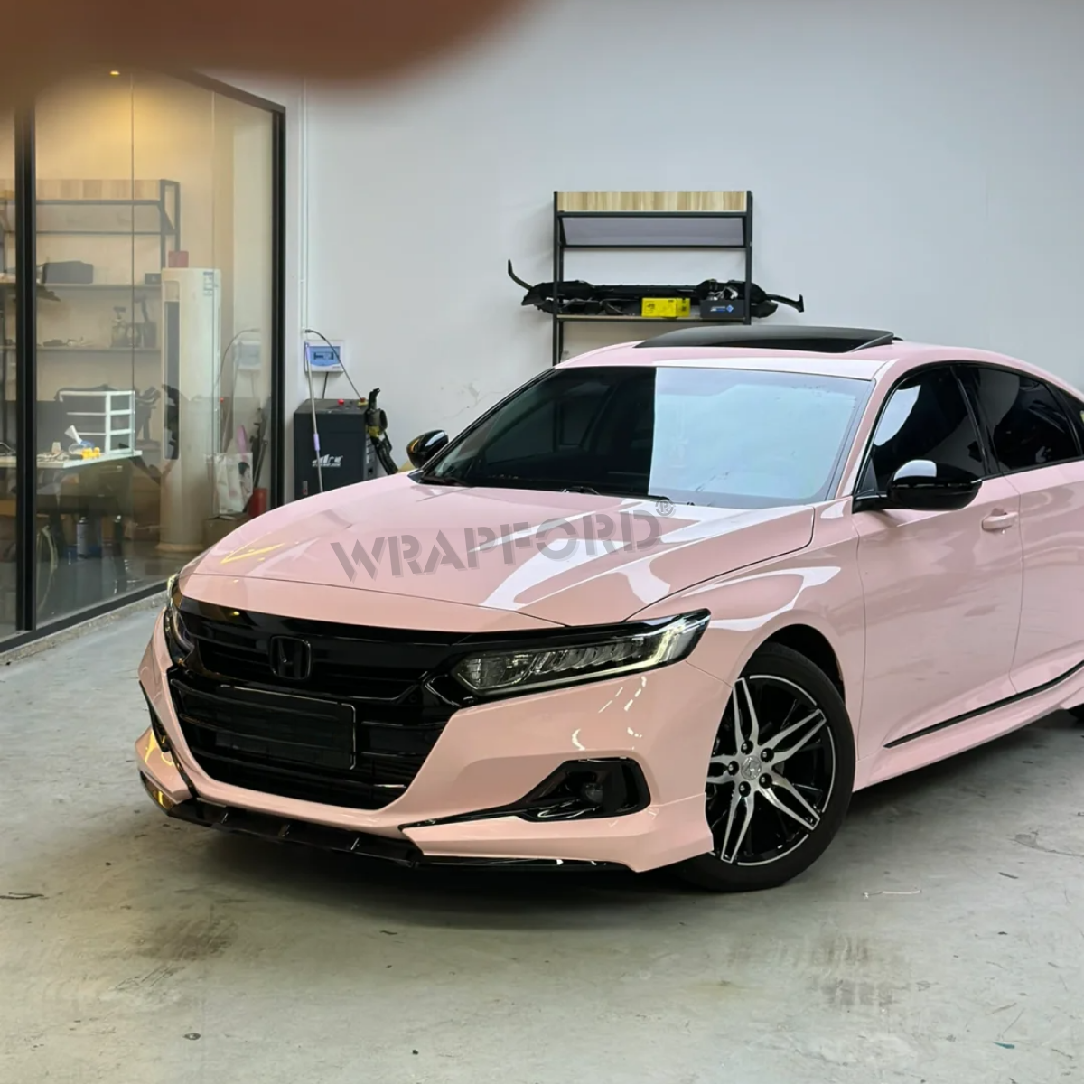 High Gloss Seashell Pink Self-Healing Film